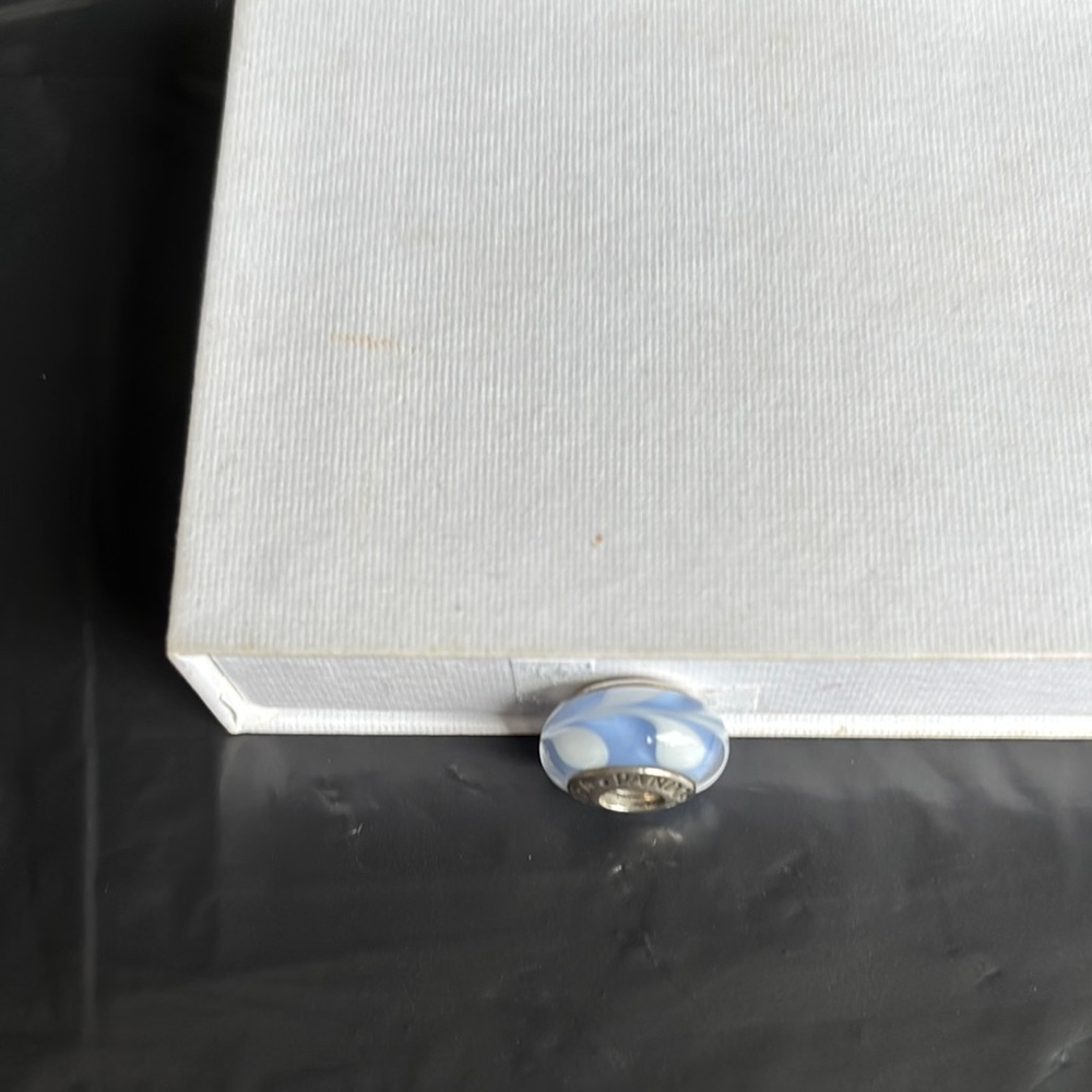 Pandora Blue and Silver Ring